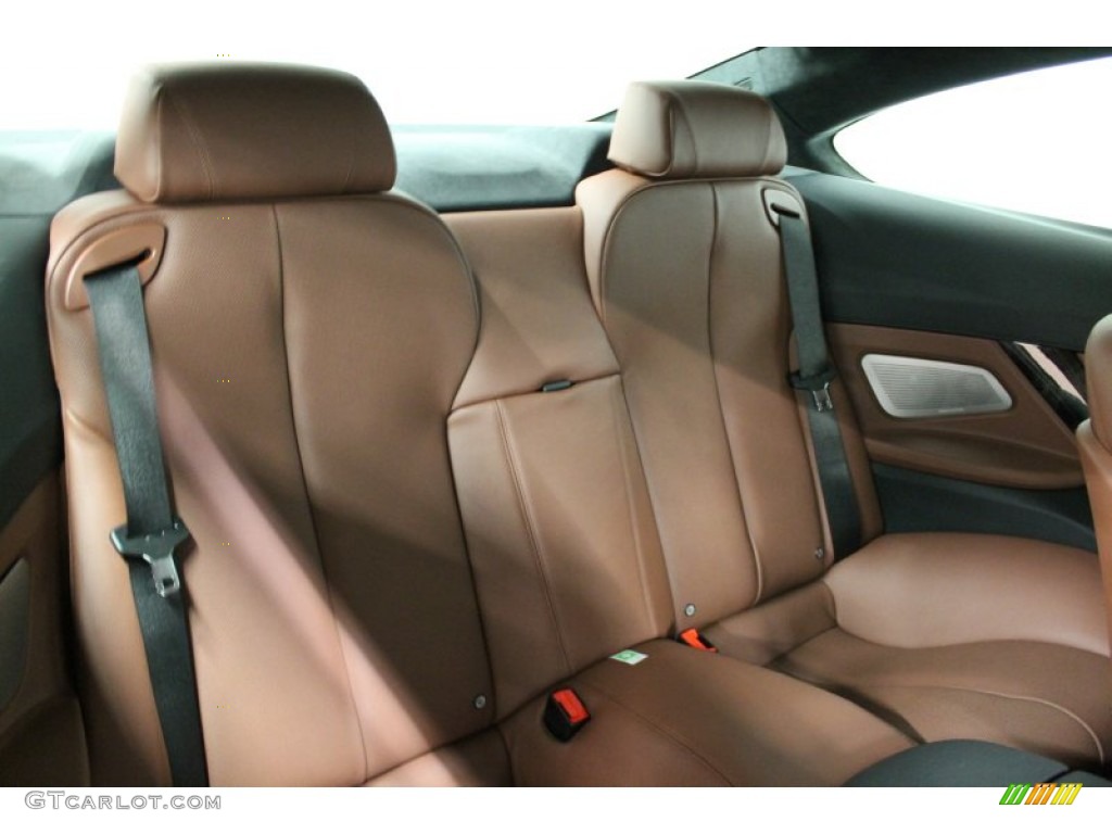 2013 BMW 6 Series 640i Coupe Rear Seat Photo #75789367