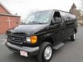 Black - E Series Van E350 Super Duty XL Passenger Photo No. 2