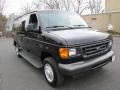 2007 Black Ford E Series Van E350 Super Duty XL Passenger  photo #11