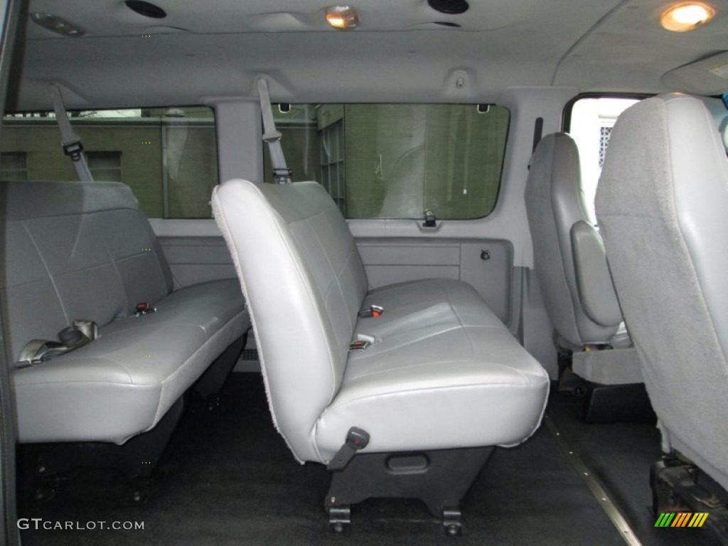 2007 E Series Van E350 Super Duty XL Passenger - Black / Medium Flint Grey photo #17