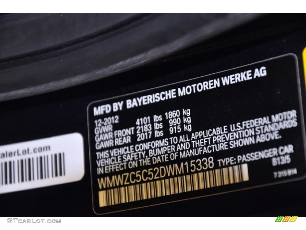 2013 Cooper Color Code B13 for Cosmic Blue Metallic Photo #75791512