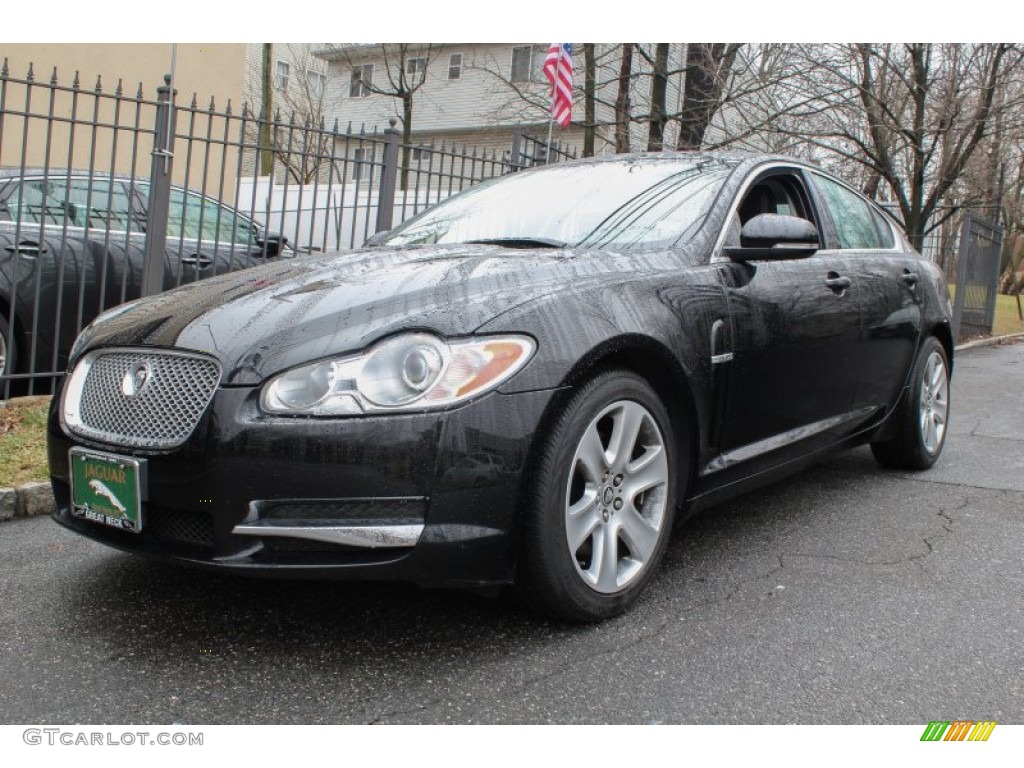 2010 XF Sport Sedan - Ebony Black / Warm Charcoal photo #1