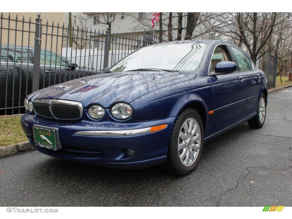 Pacific Blue Metallic Jaguar X-Type