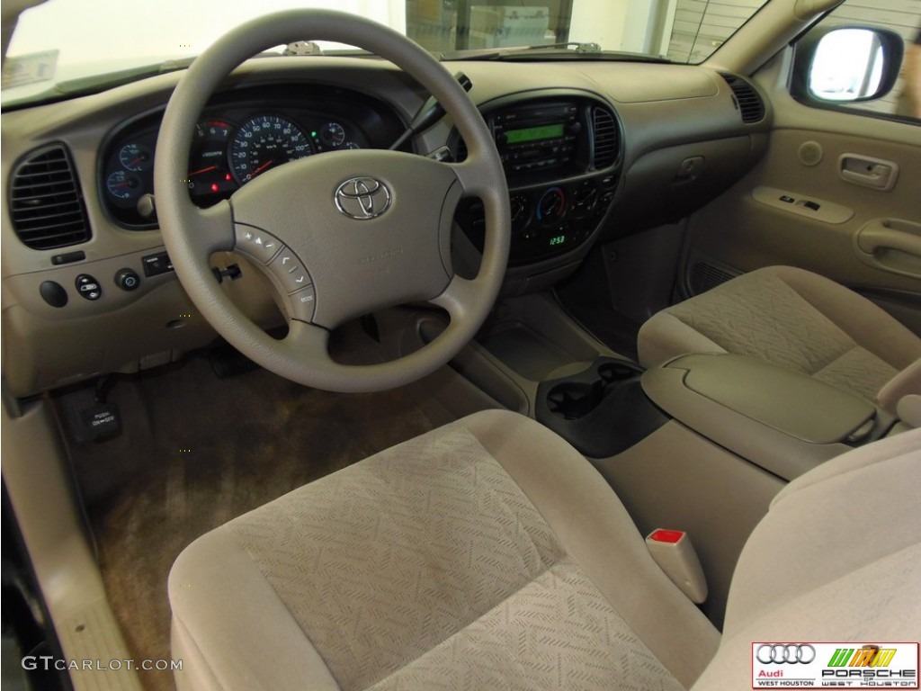 2005 Tundra Limited Access Cab - Black / Taupe photo #8