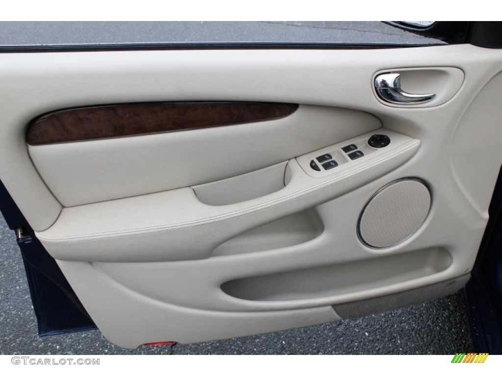 2002 Jaguar X-Type 2.5 Sand Door Panel Photo #75792856
