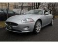 Liquid Silver 2009 Jaguar XK XK8 Convertible