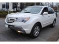 2009 Aspen White Pearl Acura MDX   photo #7