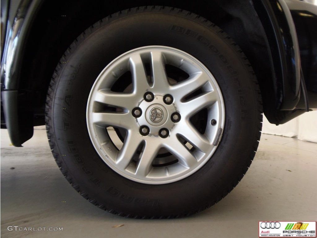 2005 Tundra Limited Access Cab - Black / Taupe photo #33