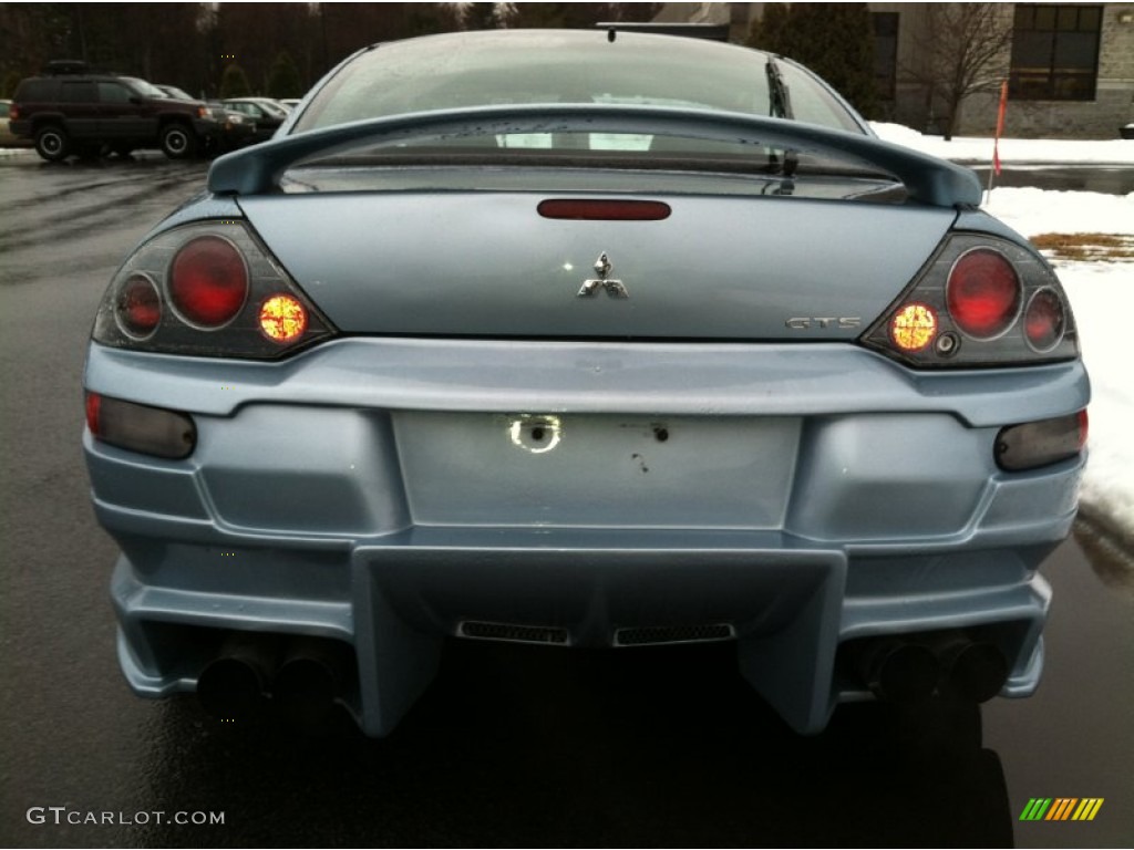 2004 Eclipse GTS Coupe - Steel Blue Pearl / Midnight photo #6