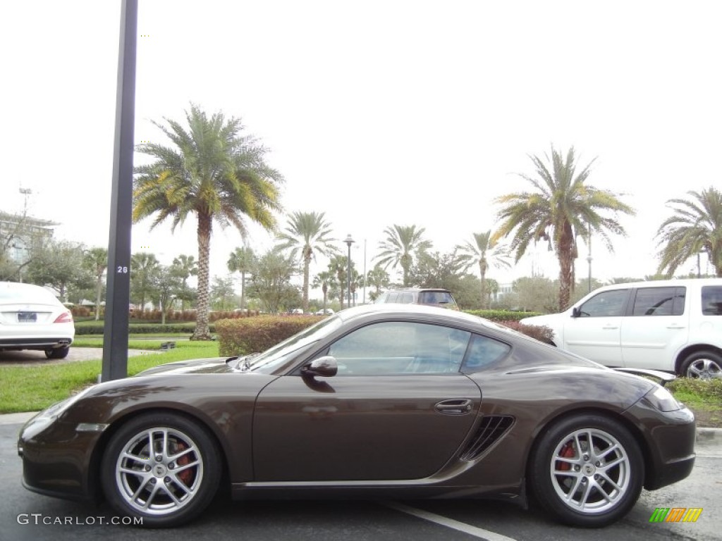 Macadamia Metallic 2008 Porsche Cayman Standard Cayman Model Exterior Photo #75793641