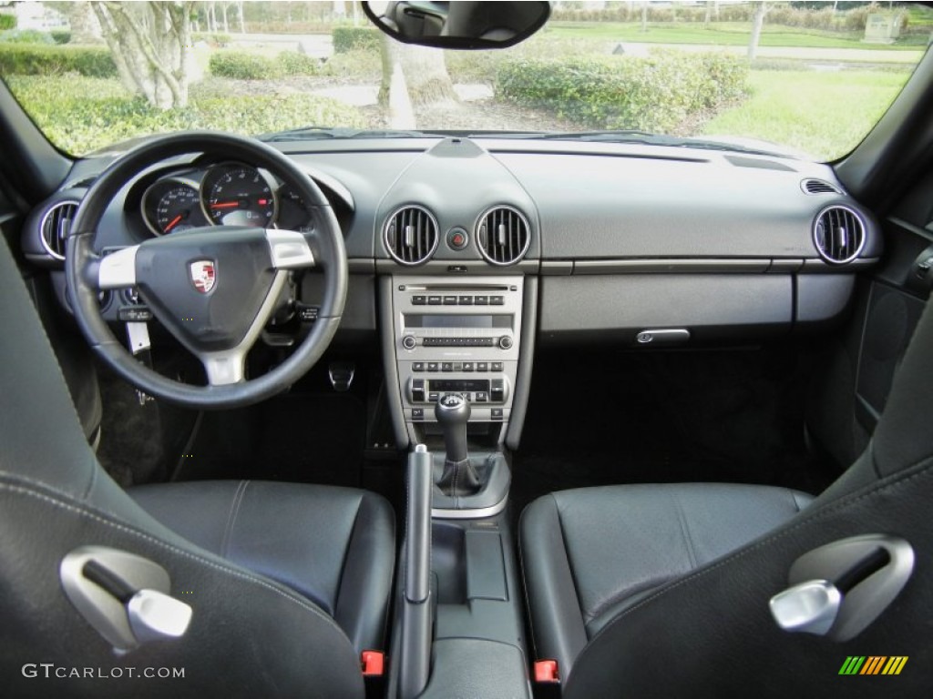 2008 Porsche Cayman Standard Cayman Model Black Dashboard Photo #75793900