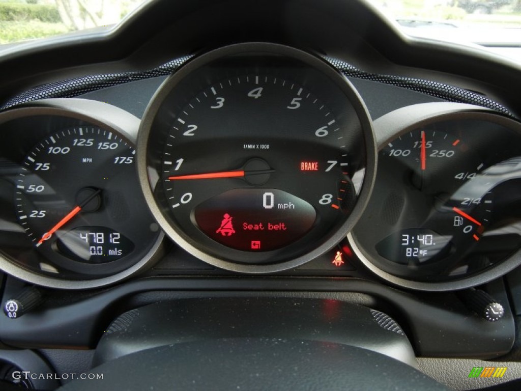 2008 Porsche Cayman Standard Cayman Model Gauges Photo #75793945
