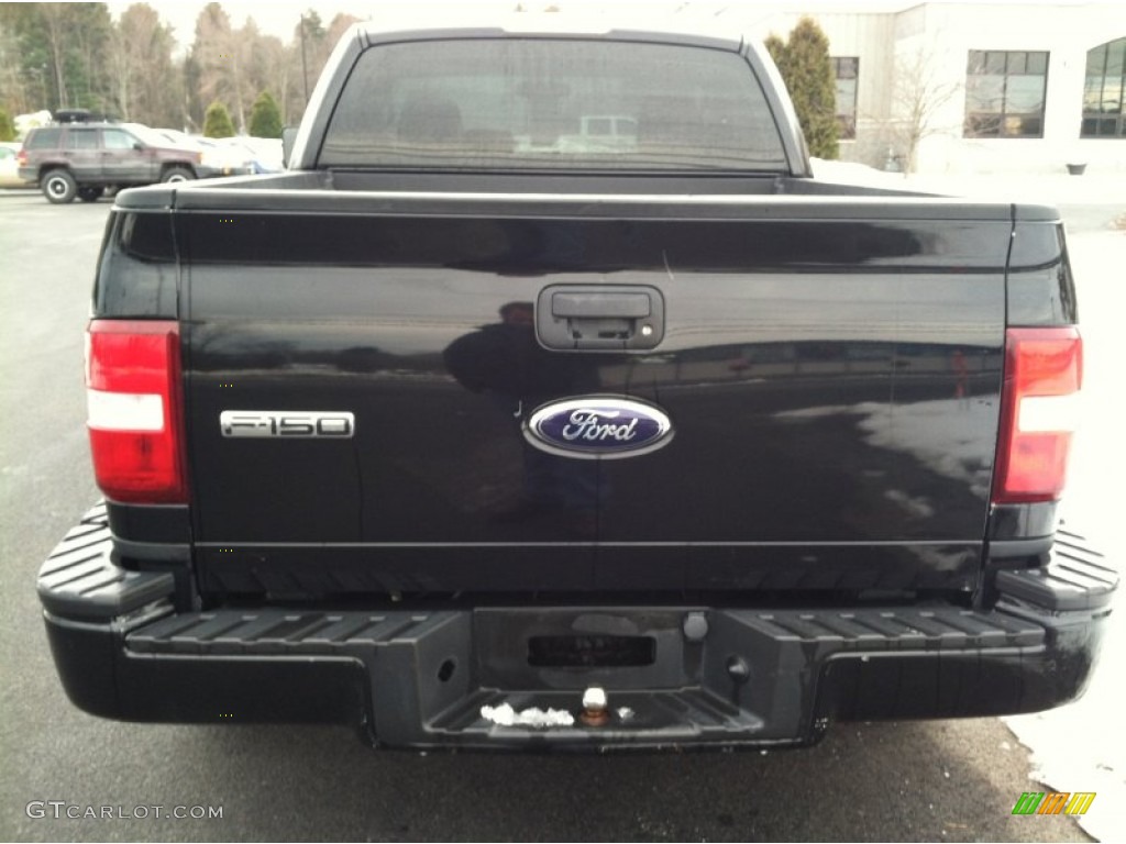 2006 F150 STX Regular Cab - Black / Medium/Dark Flint photo #6