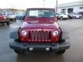 2013 Deep Cherry Red Crystal Pearl Jeep Wrangler Sport 4x4  photo #3