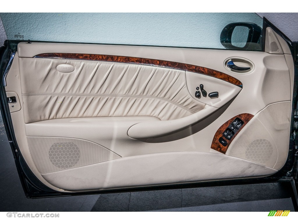2009 Mercedes-Benz CLK 350 Coupe Stone Door Panel Photo #75794881