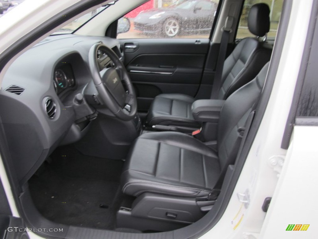 Dark Slate Gray Interior 2010 Jeep Compass Limited Photo #75794980
