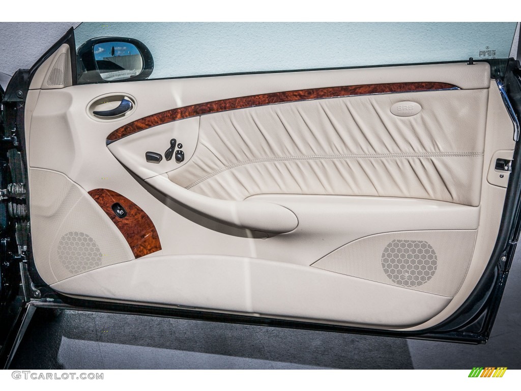 2009 Mercedes-Benz CLK 350 Coupe Stone Door Panel Photo #75795037