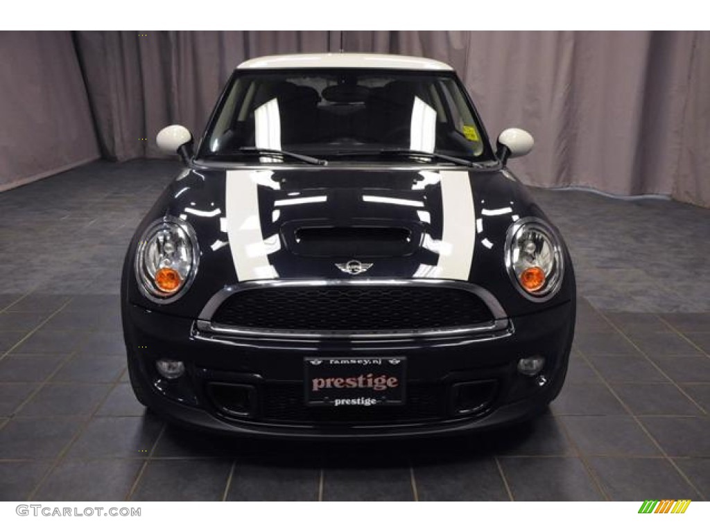 2013 Cooper S Hardtop - Reef Blue Metallic / Carbon Black photo #3