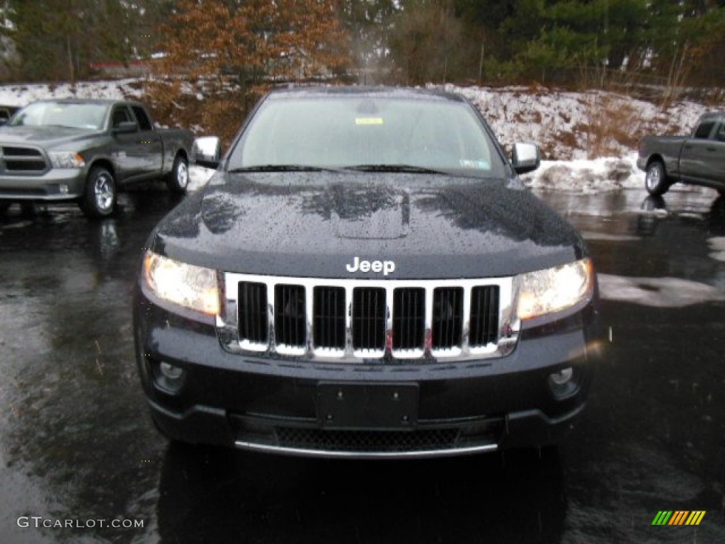 2013 Grand Cherokee Limited 4x4 - Maximum Steel Metallic / Black/Light Frost Beige photo #3