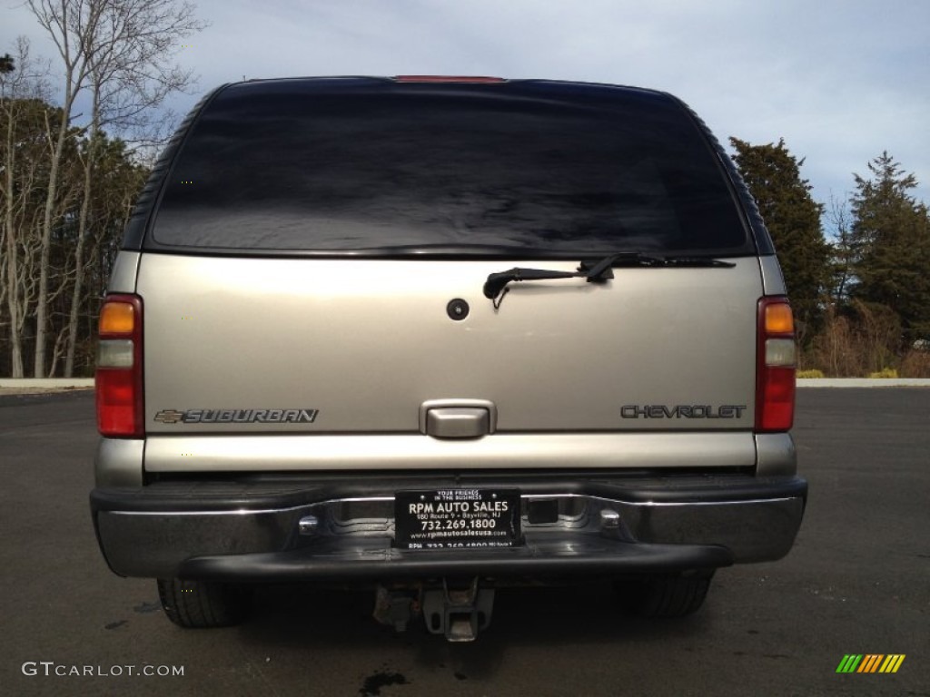 2000 Suburban 1500 LT 4x4 - Light Pewter Metallic / Medium Gray photo #16