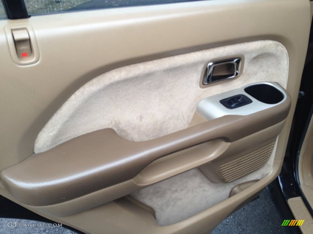2004 Honda Pilot EX 4WD Saddle Door Panel Photo #75796954