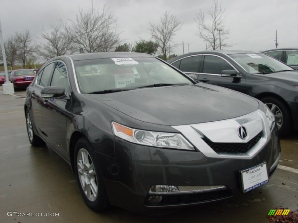2009 TL 3.5 - Grigio Gray Metallic / Parchment photo #1