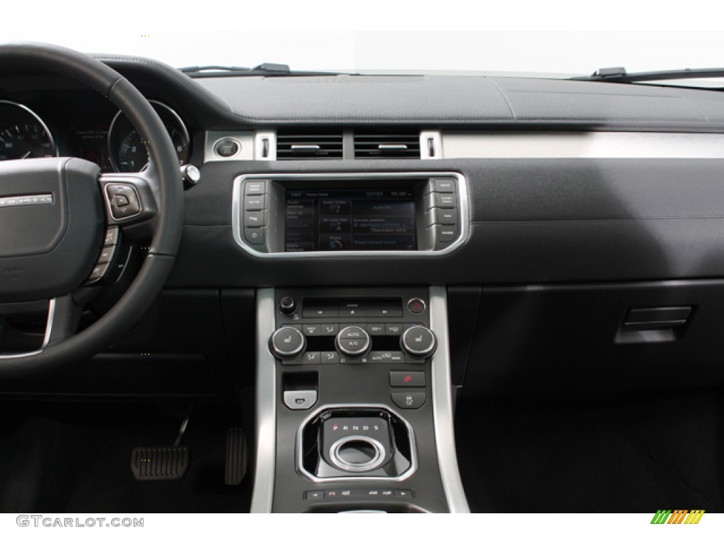 2013 Land Rover Range Rover Evoque Pure Ebony Dashboard Photo #75798976