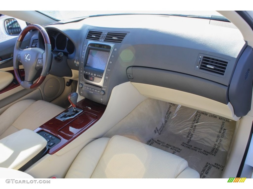 2010 GS 350 AWD - Starfire Pearl White / Parchment photo #9