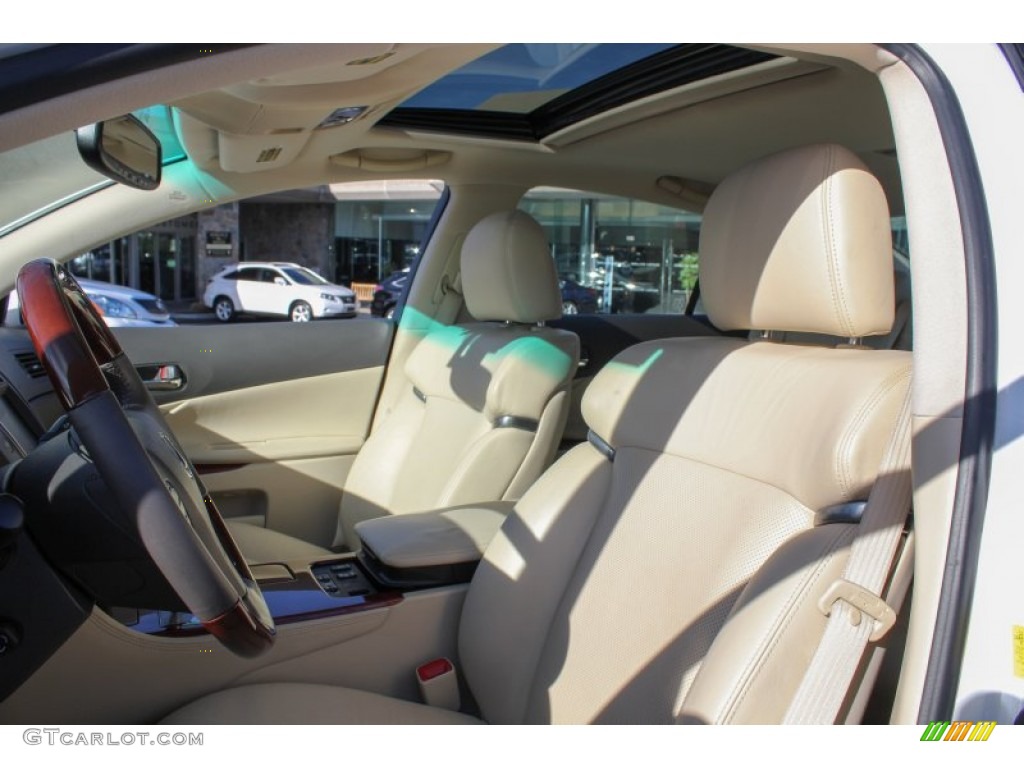 2010 GS 350 AWD - Starfire Pearl White / Parchment photo #12