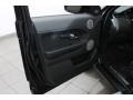 Ebony 2013 Land Rover Range Rover Evoque Pure Door Panel