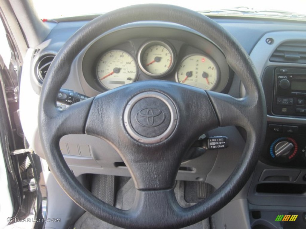 2003 RAV4  - Black / Gray photo #17