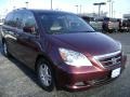 2007 Dark Cherry Pearl Honda Odyssey EX  photo #3