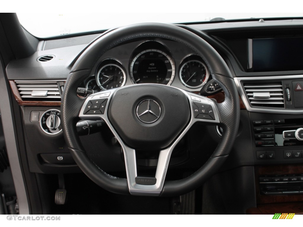 2012 Mercedes-Benz E 550 4Matic Sedan Steering Wheel Photos