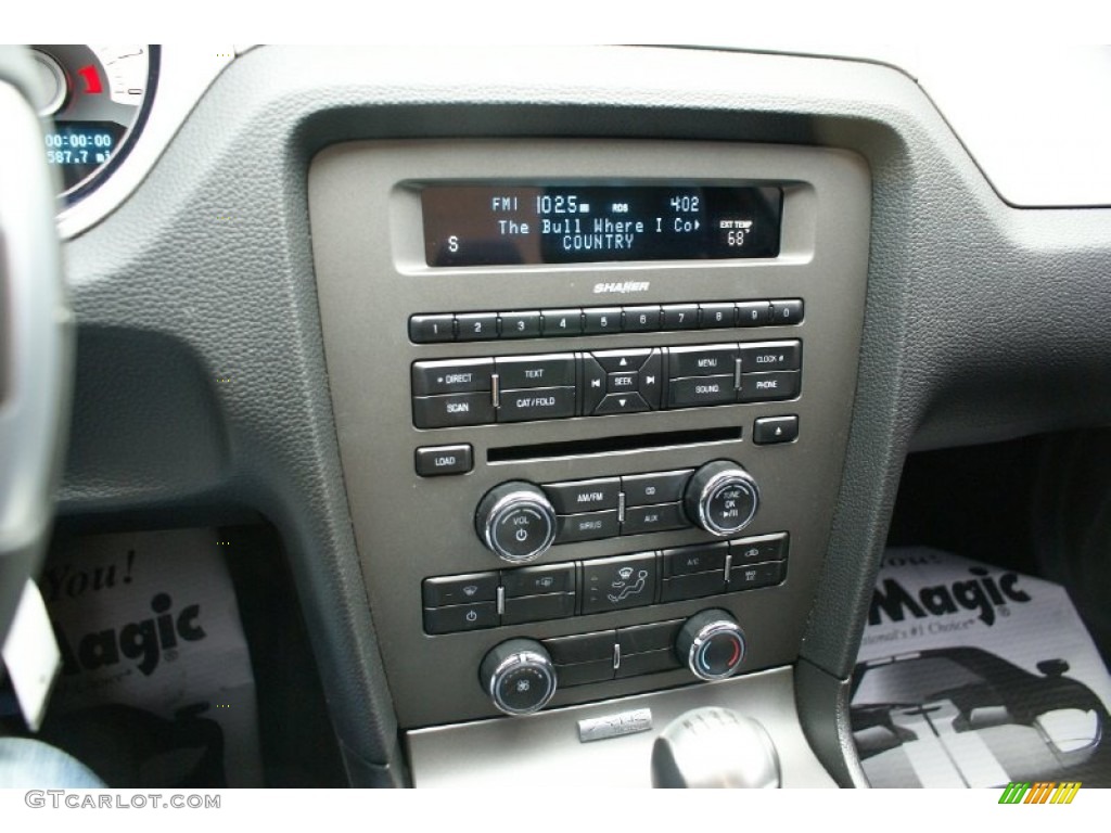 2012 Ford Mustang GT Premium Coupe Controls Photo #75800971