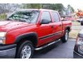 2005 Sport Red Metallic Chevrolet Silverado 1500 Z71 Crew Cab 4x4  photo #10