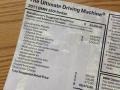 2011 BMW 5 Series 550i Sedan Window Sticker