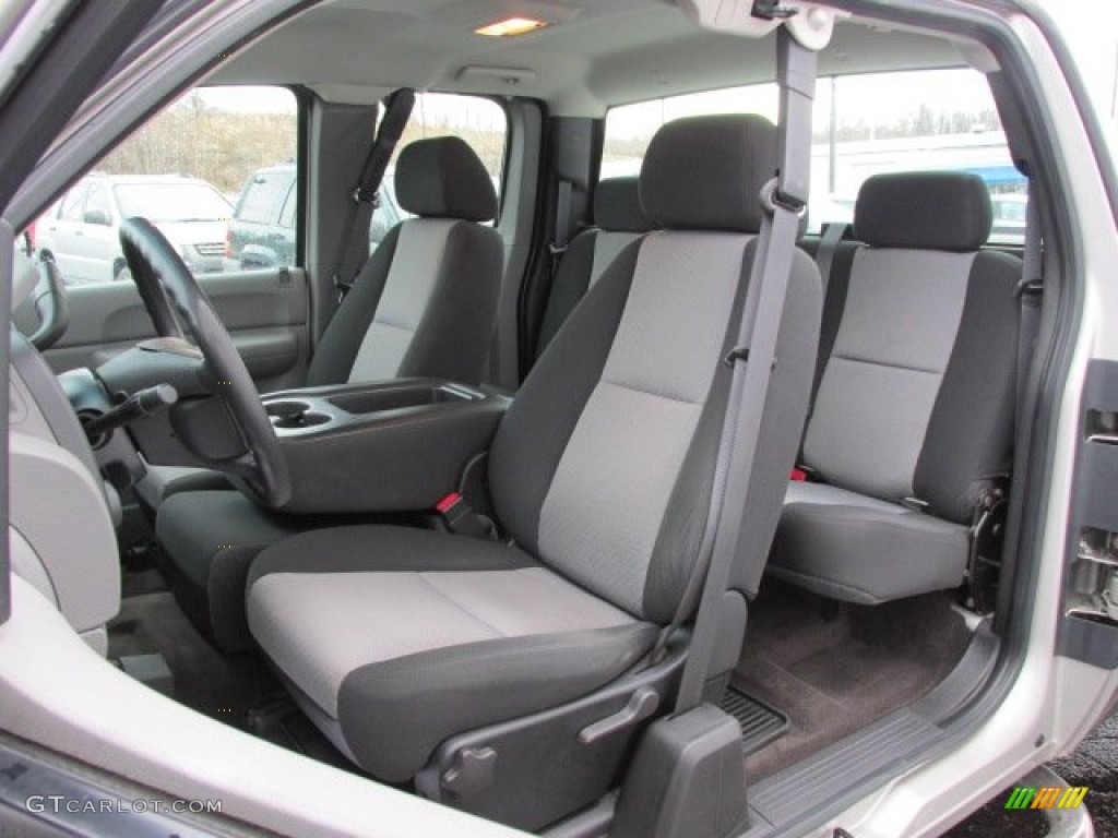 2009 Silverado 1500 Extended Cab 4x4 - Silver Birch Metallic / Dark Titanium photo #14