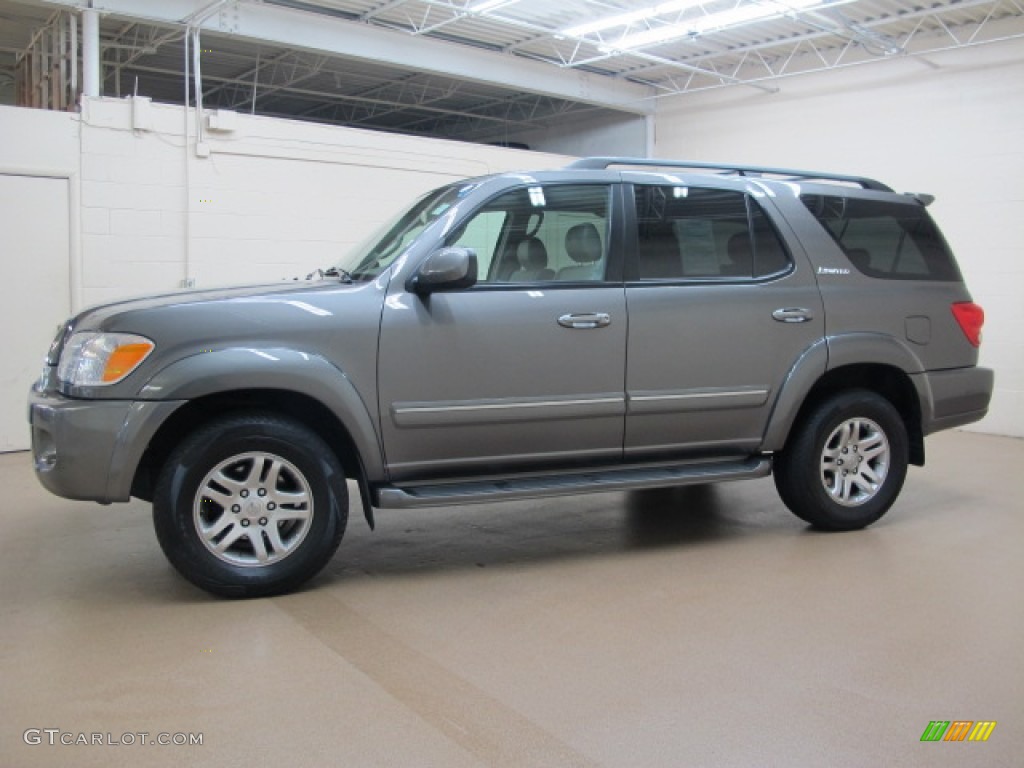 Phantom Gray Pearl 2006 Toyota Sequoia Limited 4WD Exterior Photo #75804258