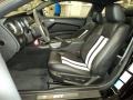 Charcoal Black/White Front Seat Photo for 2011 Ford Mustang #75804265