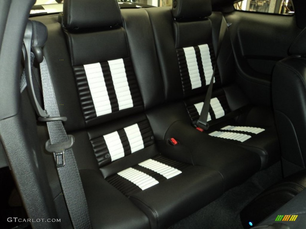 2011 Ford Mustang Shelby GT500 Coupe Rear Seat Photo #75804367