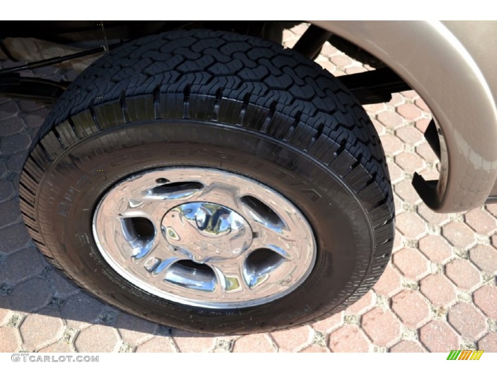 2001 Ford F150 Lariat SuperCrew 4x4 Wheel Photo #75804500