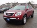 2007 Red Jewel Tintcoat GMC Acadia SLT AWD  photo #4