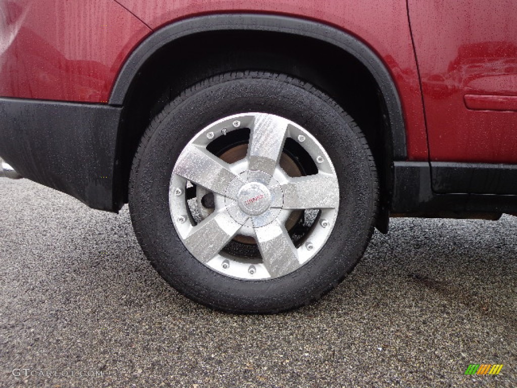 2007 Acadia SLT AWD - Red Jewel Tintcoat / Titanium photo #10