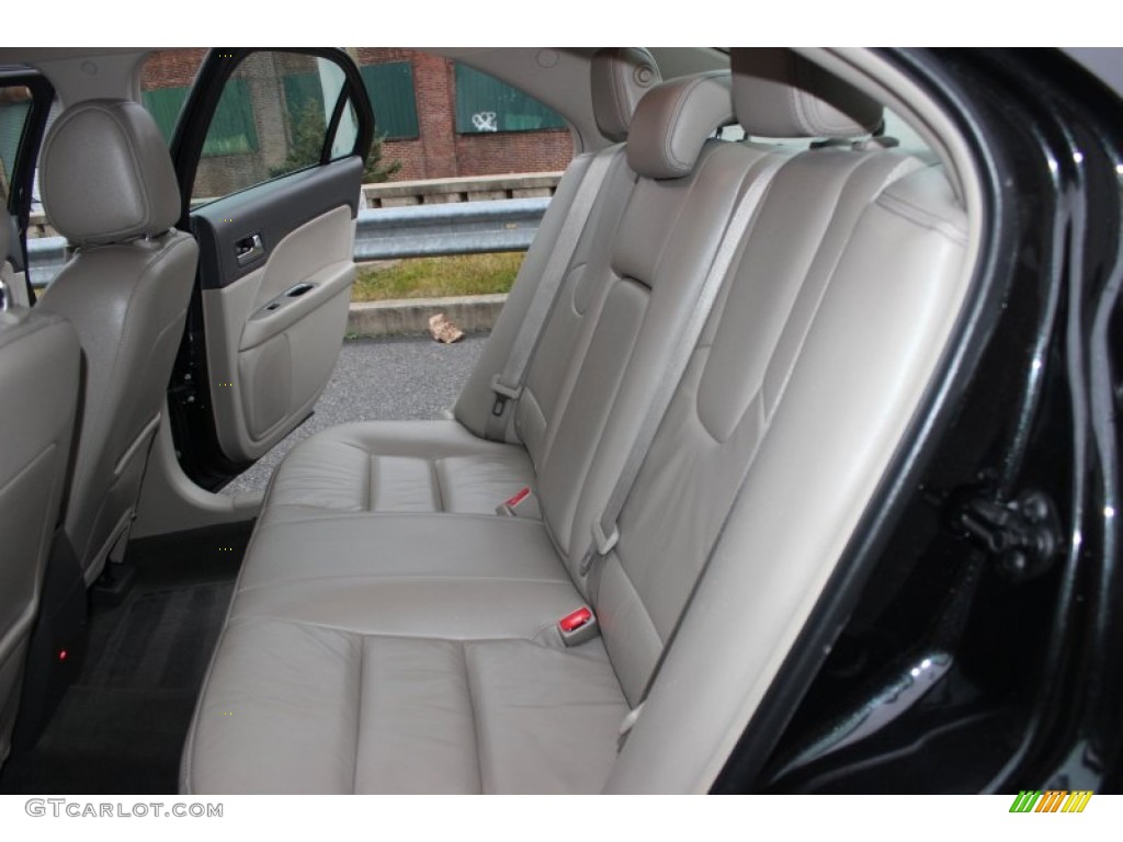 2012 Ford Fusion SEL V6 Rear Seat Photo #75806209