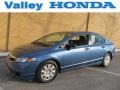 Atomic Blue Metallic - Civic DX-VP Sedan Photo No. 1