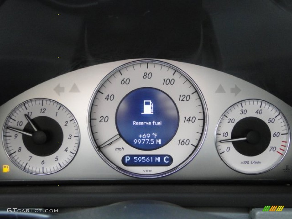 2006 Mercedes-Benz CLK 500 Coupe Gauges Photo #75808555