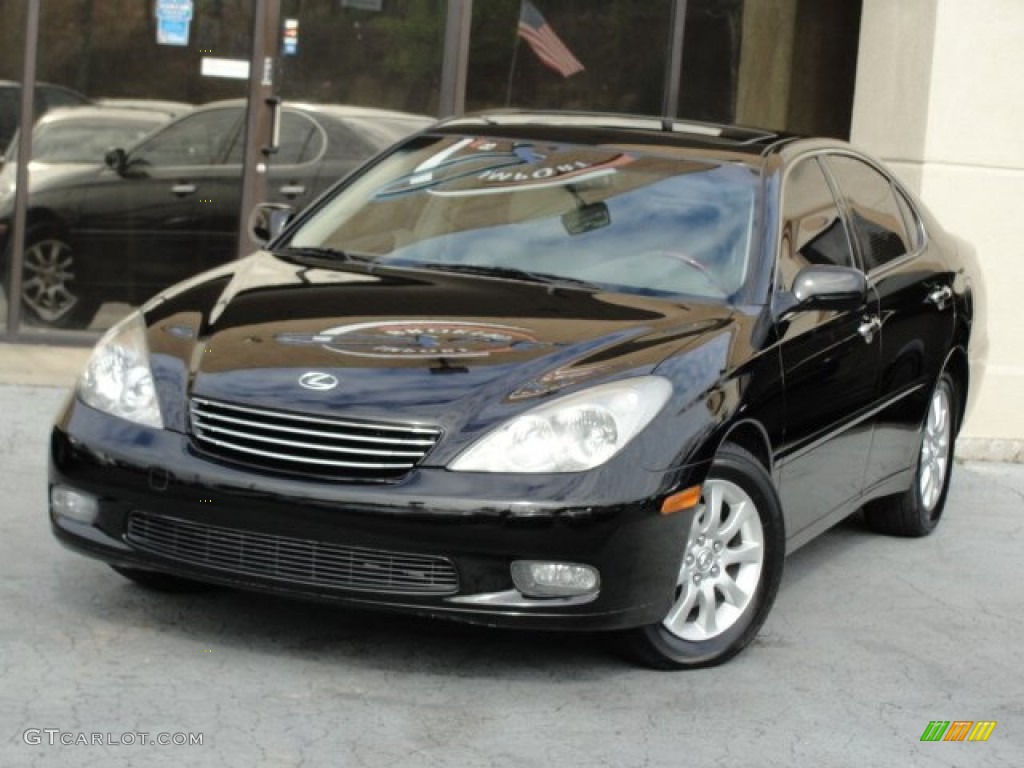 Black Onyx 2002 Lexus ES 300 Exterior Photo #75808684