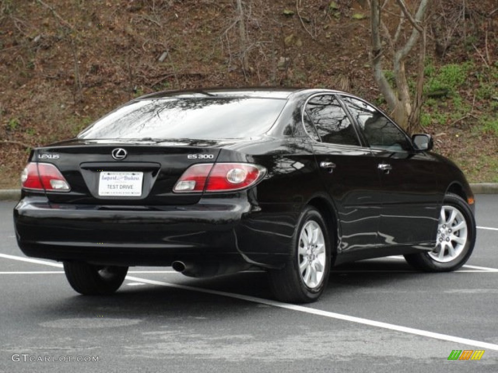 2002 ES 300 - Black Onyx / Ivory photo #2
