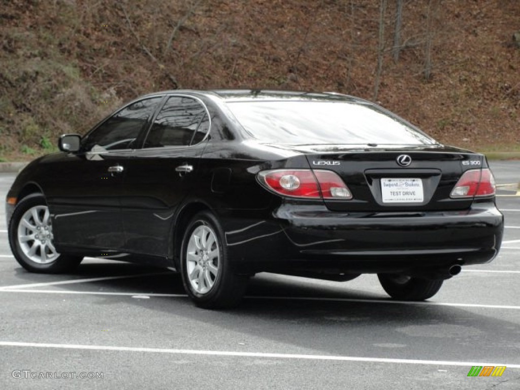 2002 ES 300 - Black Onyx / Ivory photo #3