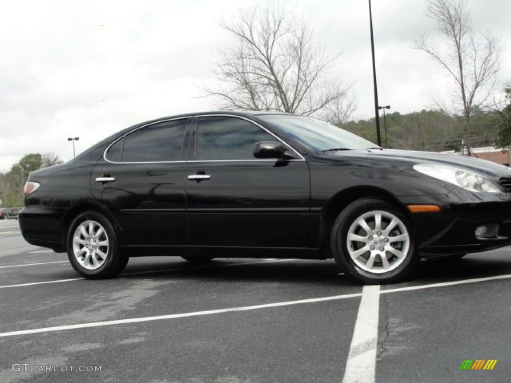 2002 ES 300 - Black Onyx / Ivory photo #4